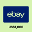 이베이 US$1,000 기프트카드